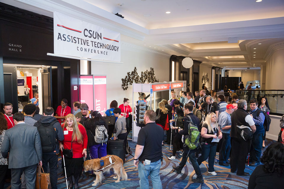 More than 5,000 people attended CSUN's annual Assistive Technology Conference in San Diego last year, and the same number of people are expected again this year. Photo courtesy of CSUN's Center on Disabilities.