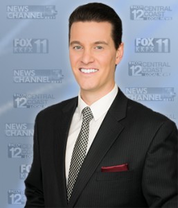 CSUN alumnus Joey Buttitta is now a news  anchor at News Channel 3. Photo courtesy of NewsChannel 3.