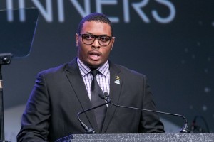 Noral Walker at the NSBE 41st Annual National Convention, March 2015. Photo courtesy of Walker.