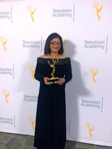 CSUN professor R. Dianne Bartlow received her 3rd Emmy for her segment of "Santa Monica Cares," highlighting organizations that help the homeless.