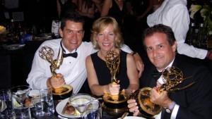 Michael Kelem with Richard Brooks Burton and Erika Wangberg Burton at the 2007 Emmys.