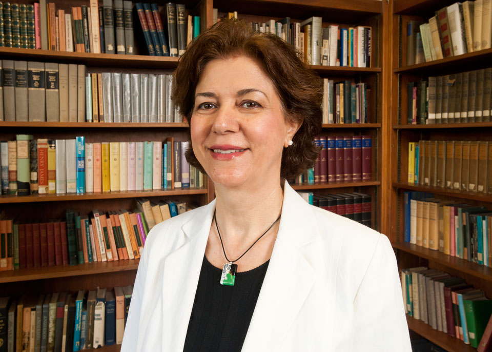 Nayereh Tohidi, director of CSUN's Middle Eastern and Islamic Studies program and professor of professor of gender and women’s studies, returns to the classroom in August with exciting plans for building the program and hosting visiting scholars. Photo by David J. Hawkins.