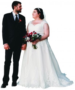 Wedding photo of Nicole (Soulodre) and Michael Maetta.