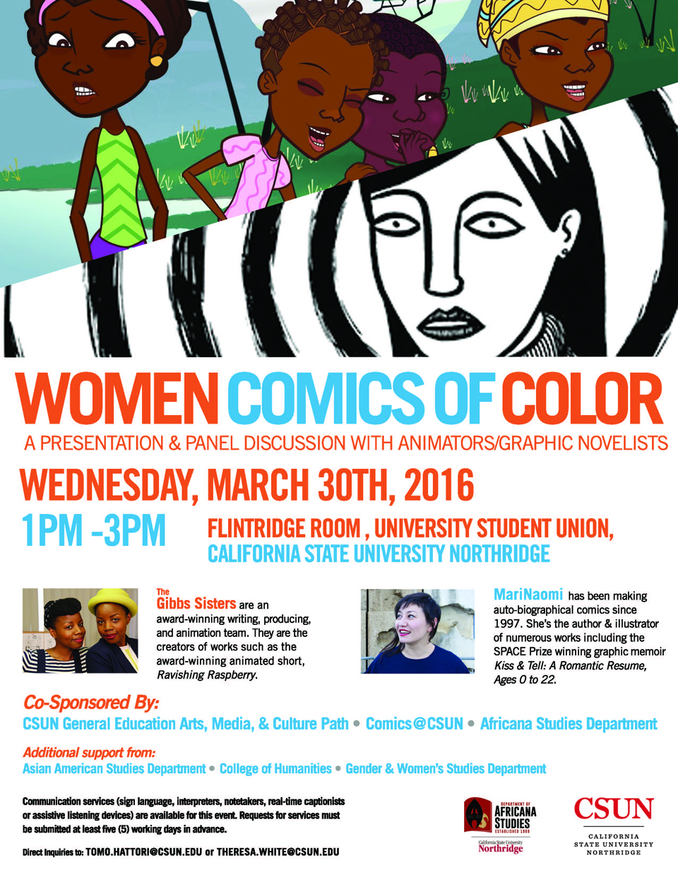 Women Comics of Color flyer final