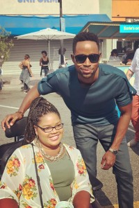 Candis Welch with Jay Ellis