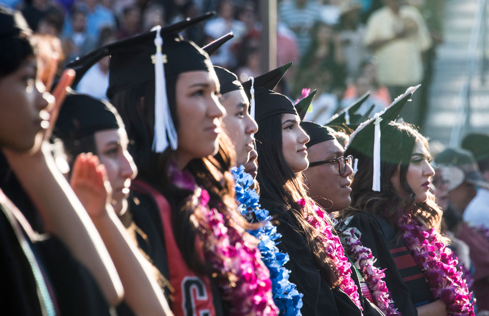 CSUN's Office of Student Success Innovations was created to find ways to close the graduation gap by engaging and empowering faculty, staff and students to work collaboratively to develop ideas that expand educational equity and student success. Photo by Lee Choo.