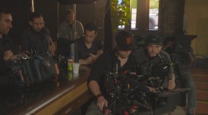 Frank Salinas oversees production from behind the camera on CBS's "The Briefcase."