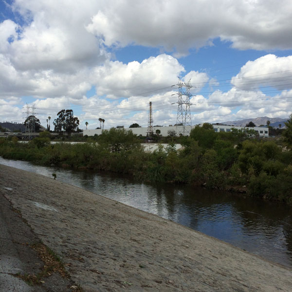 The Los Angeles River. Photo courtesy of Mike Antos