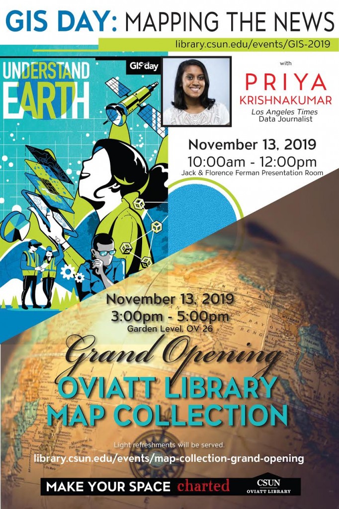 CSUN Library Unveils New Home for Oviatt Library Map Collection CSUN