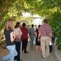 Visitors from the Association for the Advancement of Sustainability in Higher Education conference touring the Rainforest
