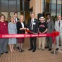 The ribbon cutting ceremony of the new Learning Commons