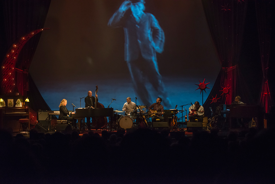 Diana Krall performs at the VPAC