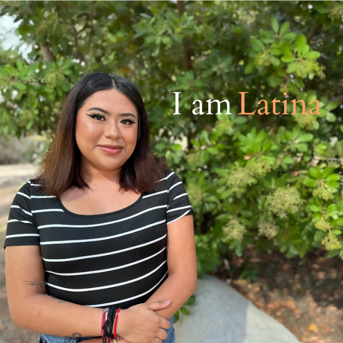 CSUN student, Sarah Castro, identifies as Latina.