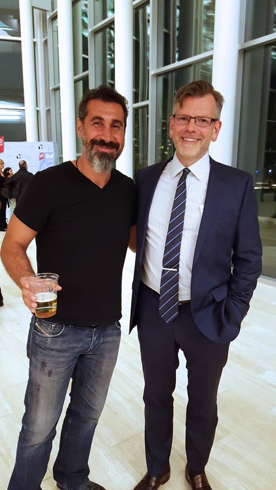 Serj Tankian and Thor Steingraber.