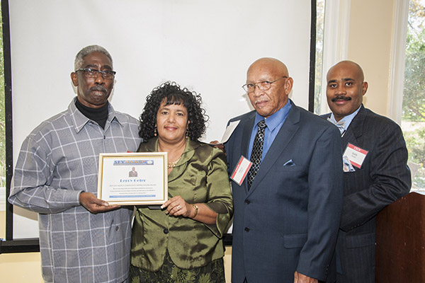 LeRoy Geter and NAACP members