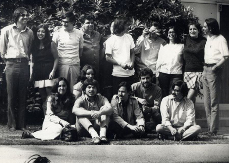 Members of Teatro Aztlan in 1970.