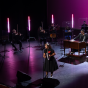 La Marisoul performing at The Soraya backed by CSUN Honors String Quartet.