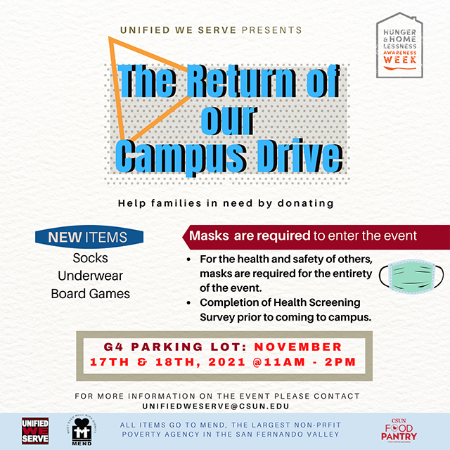 Campus Drive flyer