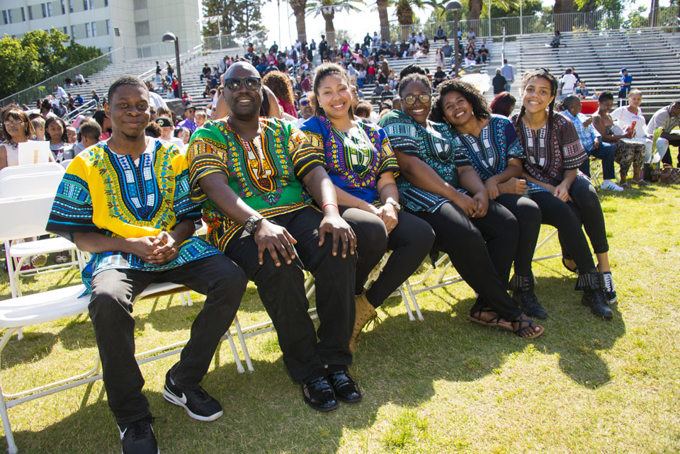 Students at the Black Graduation Celebration. Photo by David Hawkins.