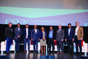 Steve Canepa (standing, on far left), IBM’s global GM & managing director, Communications Sector, helped launch the program as the series’ first keynote speaker in 2018. 