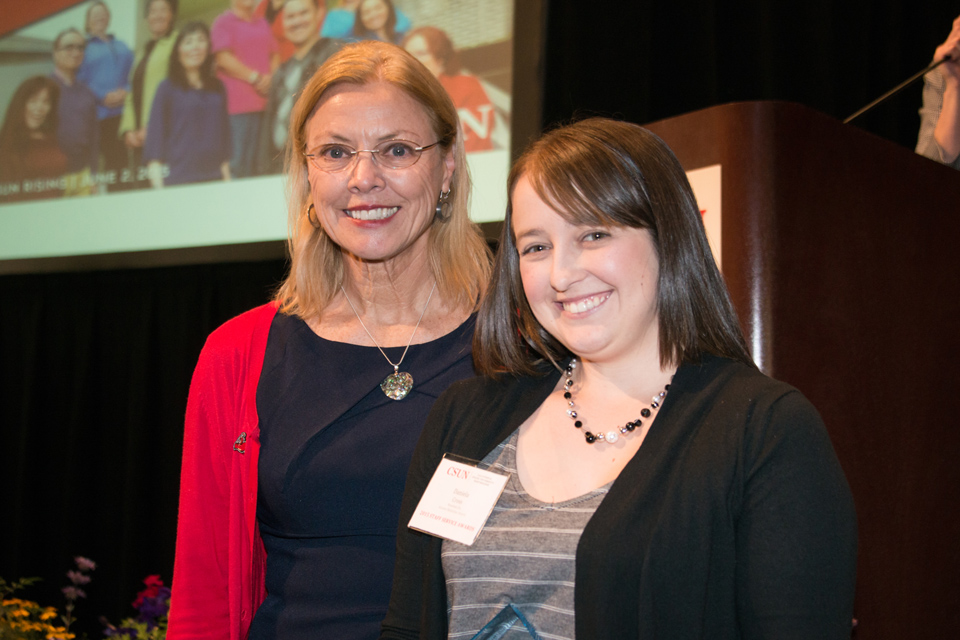 CSUN Alumni Relations Award is Daniela Cross
