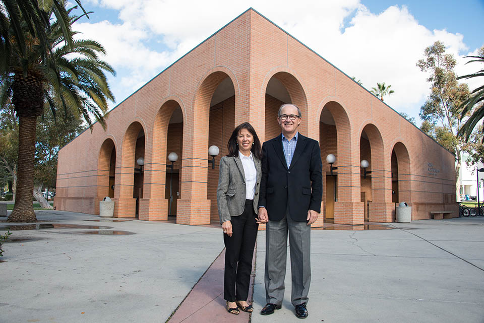 Charles "Chuck" Noski pictured with his wife, Lisa.