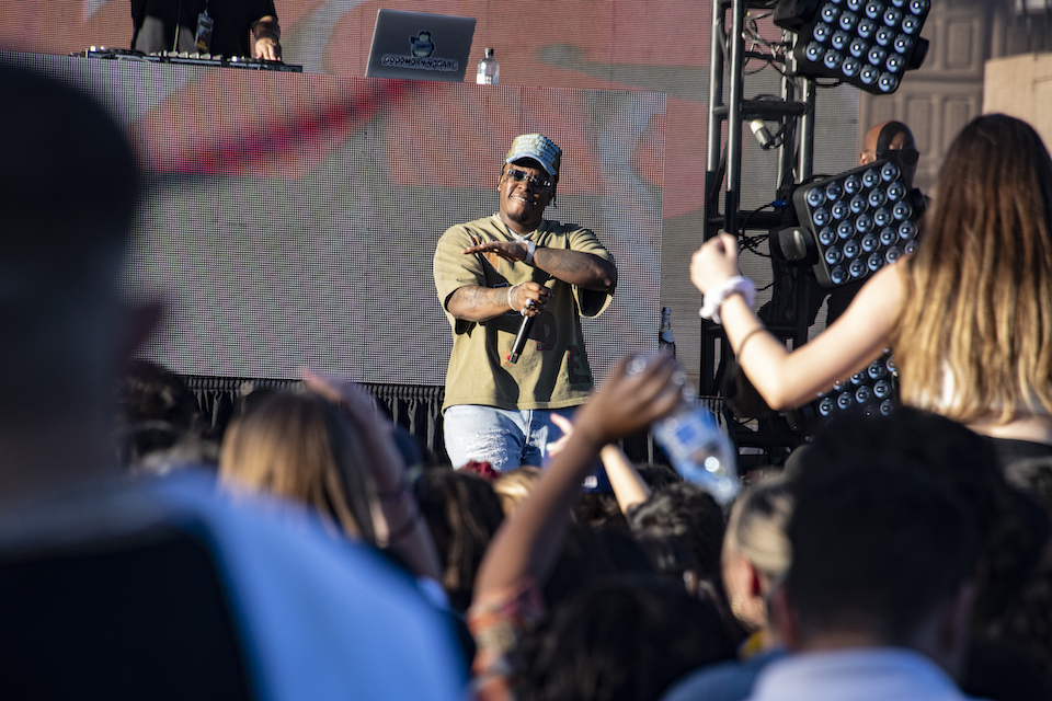 Rap artist Blxst performs at Big Show, 2022.