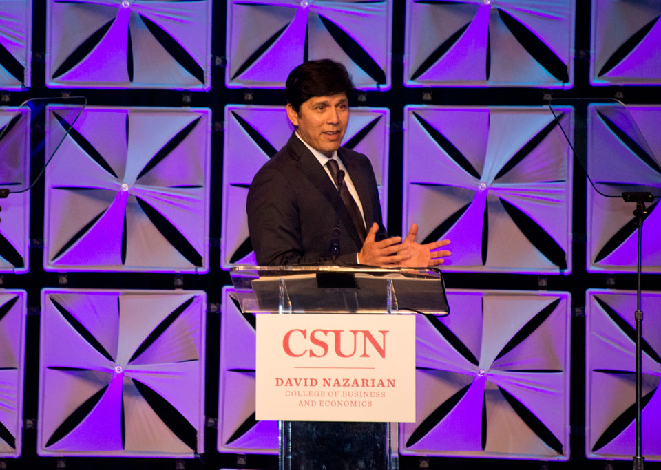 Senator Kevin de Leon spoke about equal opportunity for all students.