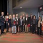 CSUN emeritus faculty pose for a group photo with CSUN President Dianne F. Harrison and Provost Yi Li at the 2018 Honored Faculty Reception.