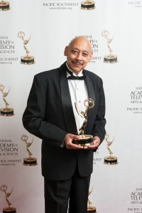 Nate Thoms won a a regional Emmy Award in 2014 for a television public service ad (PSA) campaign he produced and directed for the FBI. Photo courtesy of Nate Thomas.