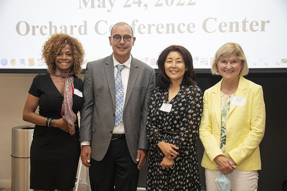 Theresa White, Michael Neubauer, Yoko Mimura and Mary Beth Walker