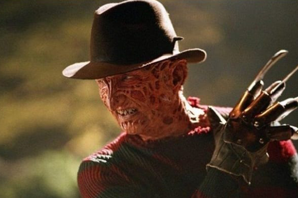 Still of Robert Englund as Fredy Krueger on "A Nightmare on Elm Street"