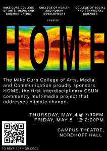 Flyer for "HOME"