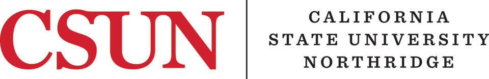 CSUN logo.
