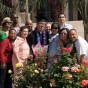 CSUN graduate with family and friends.