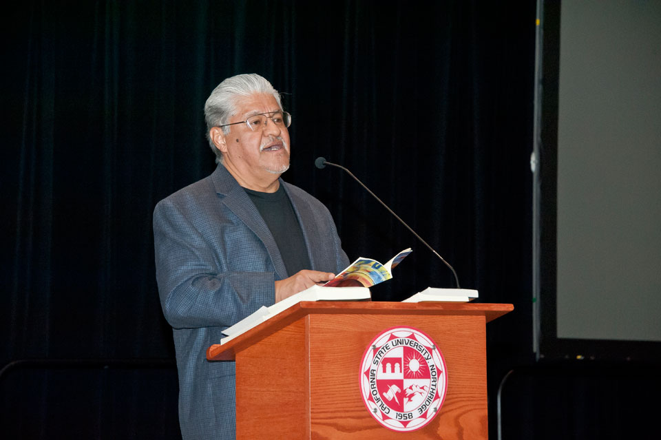 Poel Laureate of Los Angeles Luis J. Rodriguez.