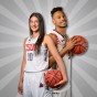 CSUN basketball players Tessa Boagni and Darin Johnson lead their teams in a doubleheader on Dec. 3.