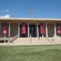 CSUN Library with banners