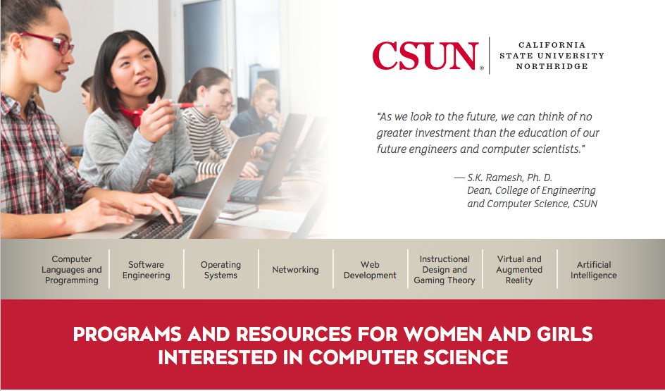 CSUN Looks to Attract and Nurture More Women in STEM Fields CSUN Today