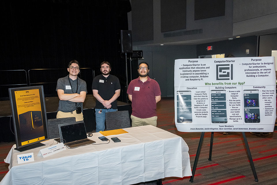Engineering and Computer Science Seniors Showcase Their Innovations