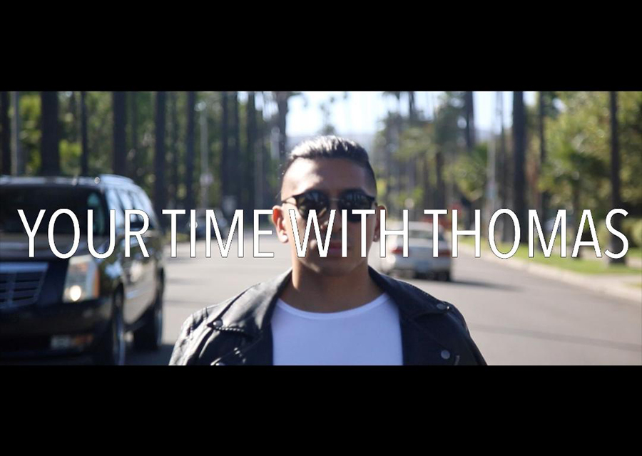 Your Time With Thomas campaign photo.