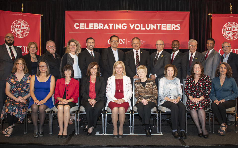 On Oct. 23, CSUN honored university and alumni chapter supporters and volunteers at the 18th annual Volunteer Service Awards in Woodland Hills.