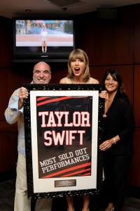 Zeidman with Taylor Swift in 2015.