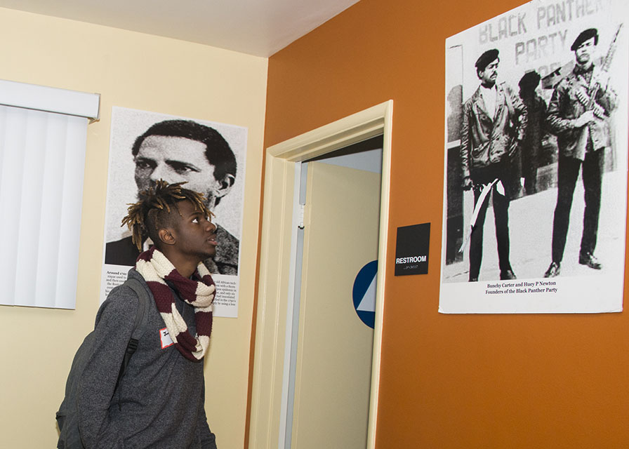 Black House features curated art from various CSUN departments.
