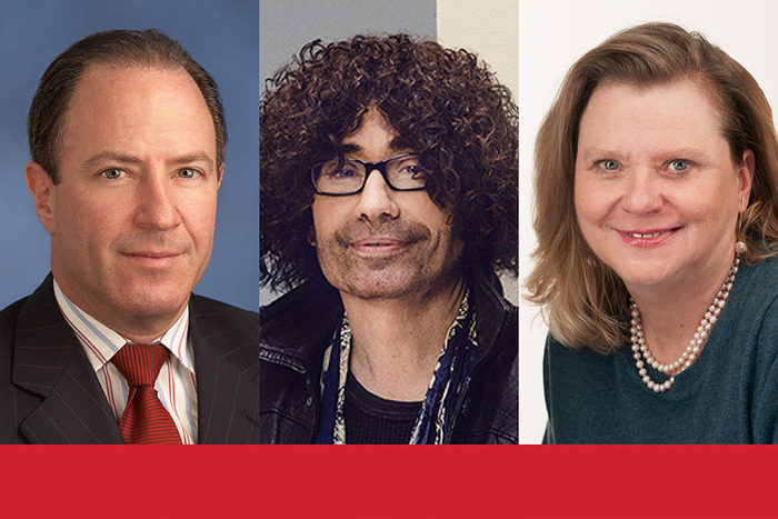 Milton Berlinski, Mike Darnell and Patricia Maloney are this year's Distinguished Alumni Award honorees.