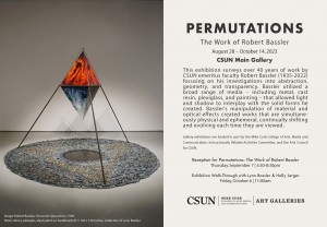 PERMUTATIONS: The Work of Robert Bassler 